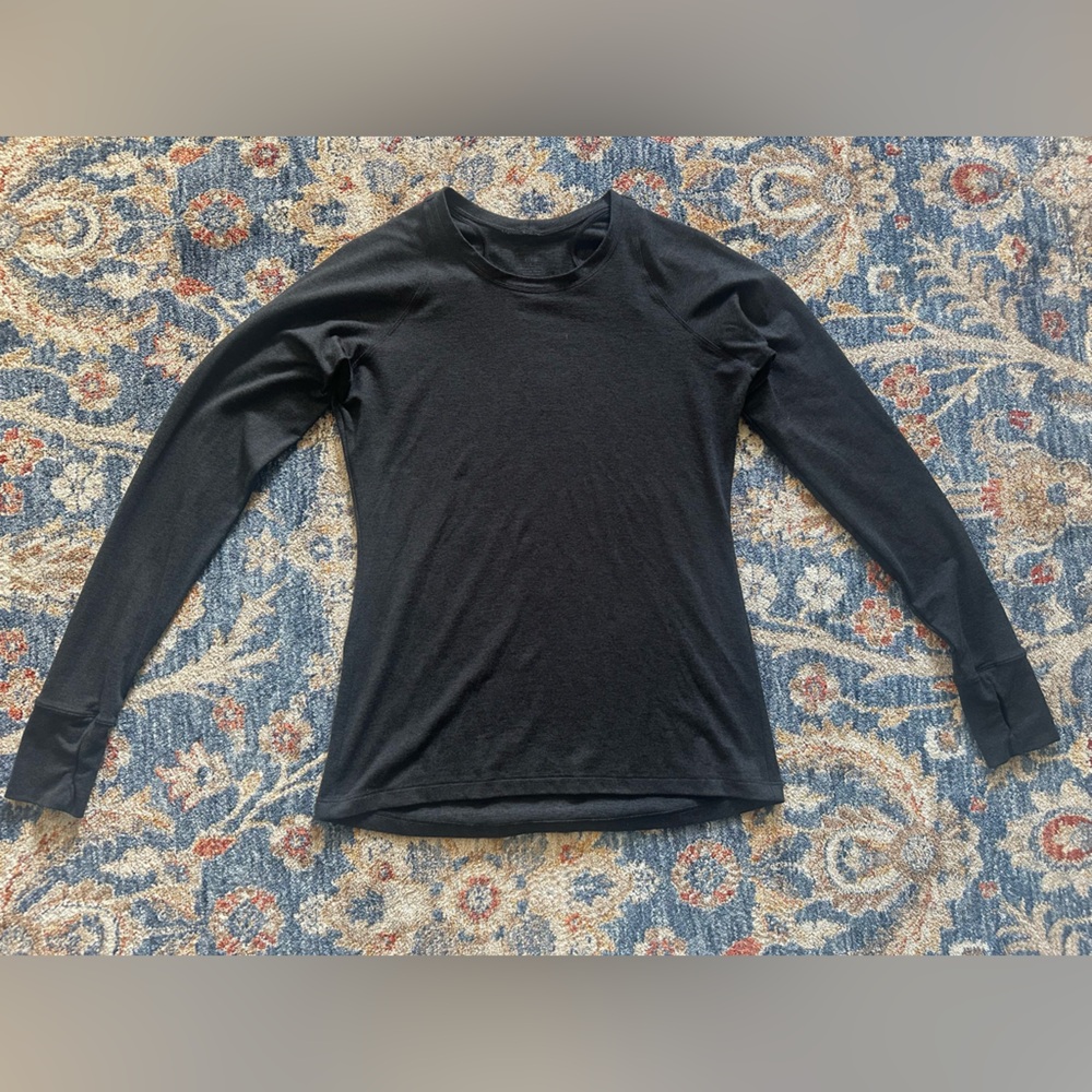 Fleo women’s black foundation long sleeve full length size large